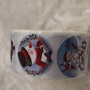 500 CHRISTMAS Thank you stickers